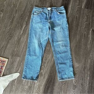 Vintage LLBean Classic Fit Straight Leg Jeans 35x29